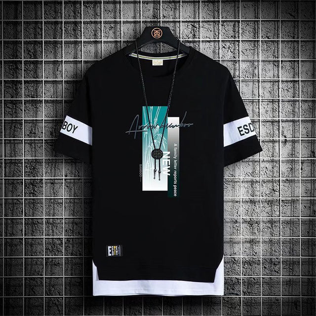 2024 Men's Korean Fashion Summer Short Sleeve T-Shirts