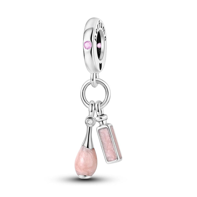 MULA 925 Sterling Silver Charms for Bracelets and Necklaces Cat Summer Dangle Pendants Camera Beads Charms Jewelry Charm for Women