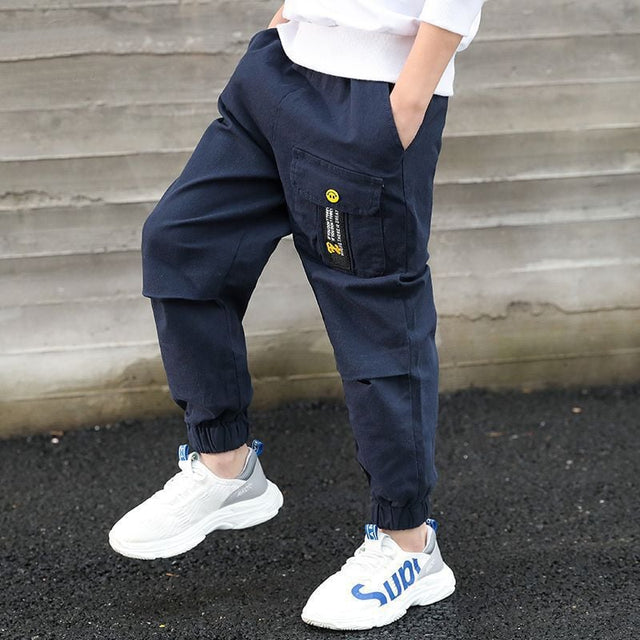Boys' Casual Pants for Spring and Autumn Wear
