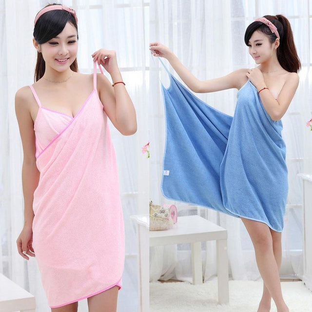 Wearable Microfiber Bath Towel - Creative Beach Towel