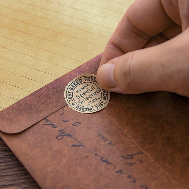 Vintage Kraft Paper Envelopes for Office Supplies