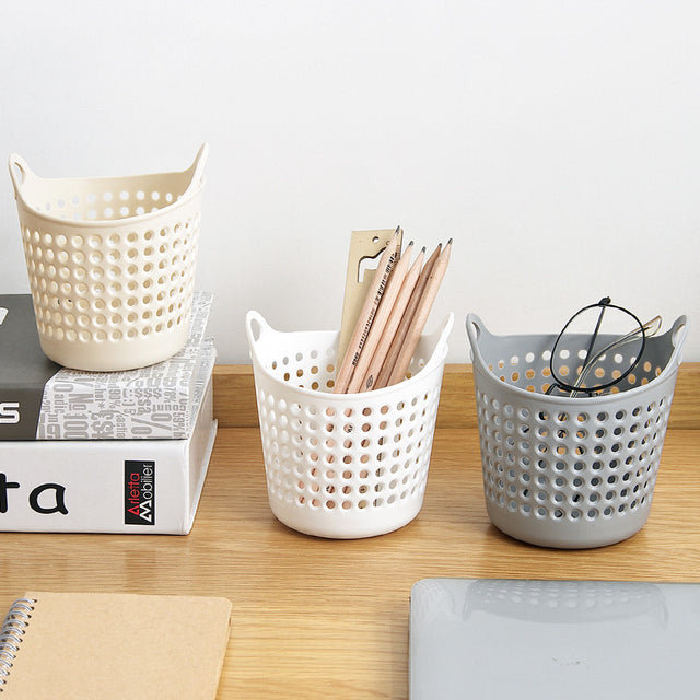 Mini Desk Storage Cylinder for Office Supplies and Toiletries