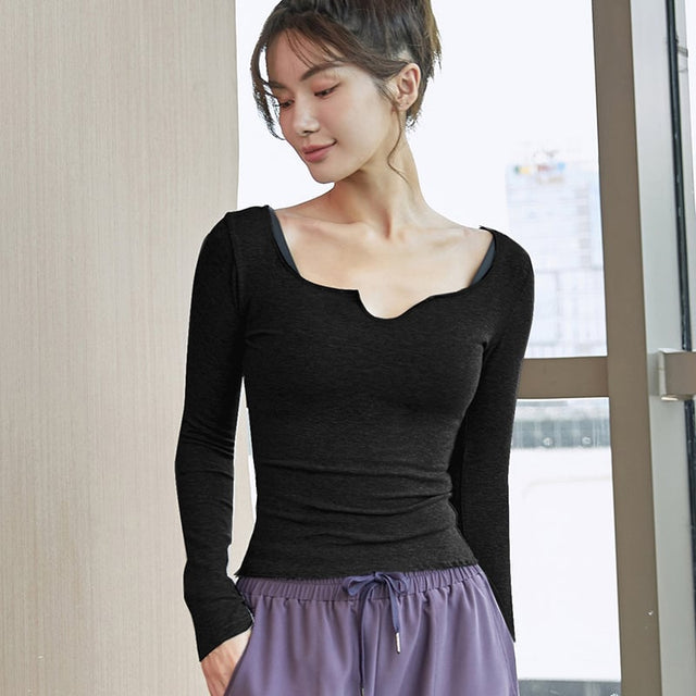 Women's Quick Dry Yoga T-shirt for Activewear