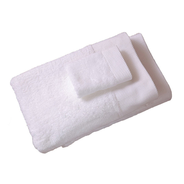 Luxury Hotel Cotton Towels - Thick White Bath Towels