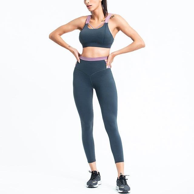 2020 Cross-Border Yoga Suit Set - Quick-Dry Activewear