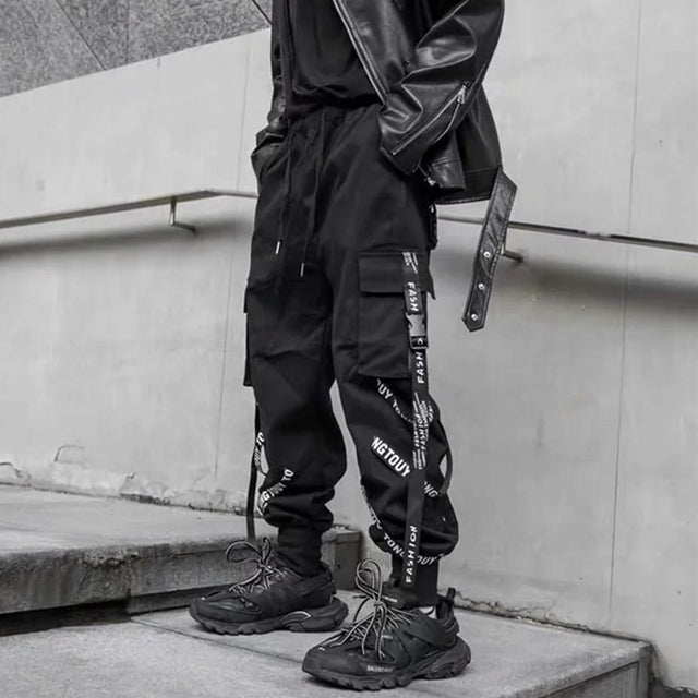 Men's Loose Multi-pocket Military Trousers Pants