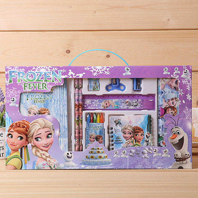 Cartoon Children's Stationery Set for School (Gift Box)