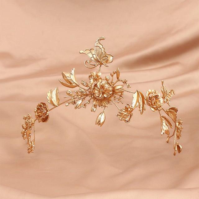 Antique Crown Headband Hair Accessories