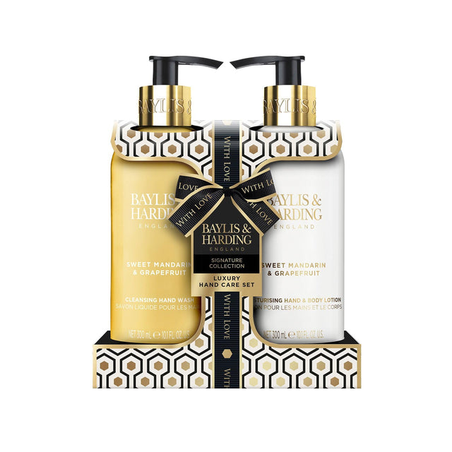 Baylis & Harding Gift Set for Women - Luxury Hand & Skincare Set - Sweet Mandarin & Grapefruit - 2-Pack