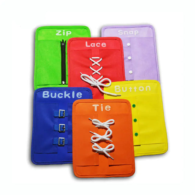 Children's Learning Card Toy - Dress-Up Learning Board