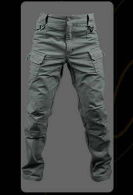 Men's IX7 Tactical Trousers - Multi-Pocket Training Pants