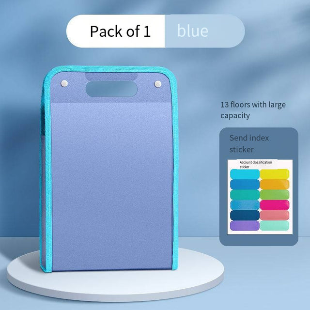 Large-capacity A4 Portable Organ Bag for Office Supplies