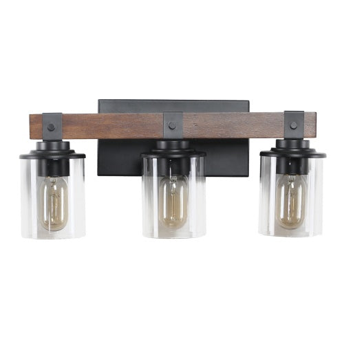 3 Lamps Farmhouse Dresser Lamps Rustic Bathroom Lamps Bathroom