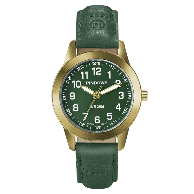 PINDOWS Watches for Women Classic Business Analog Quartz Small Ladies Watches 3ATM Waterproof Fashion Dress Watch with Easy-to-Read Luminous Dial