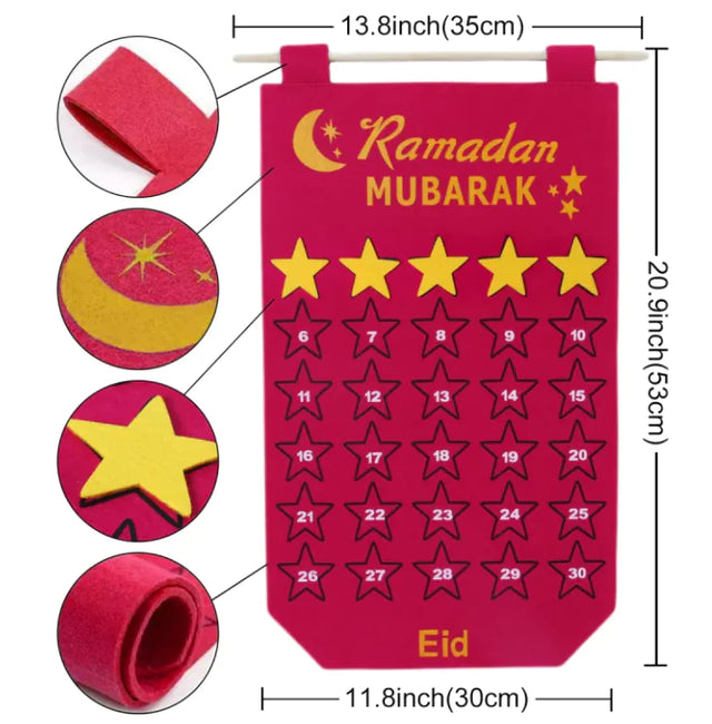 Ramadan Decoration Eid Calendar