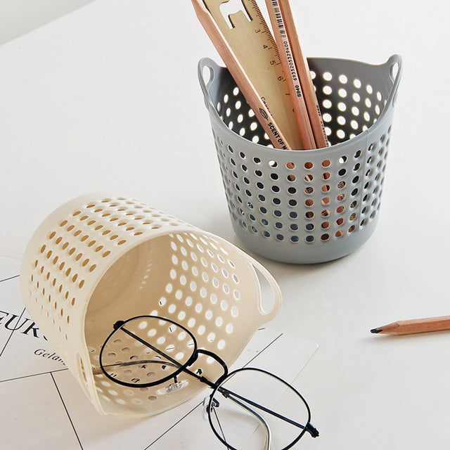 Mini Desk Storage Cylinder for Office Supplies and Toiletries