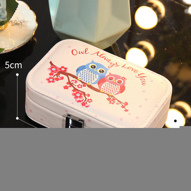 Princess Jewelry Box - Small Organizer for Earrings & Rings