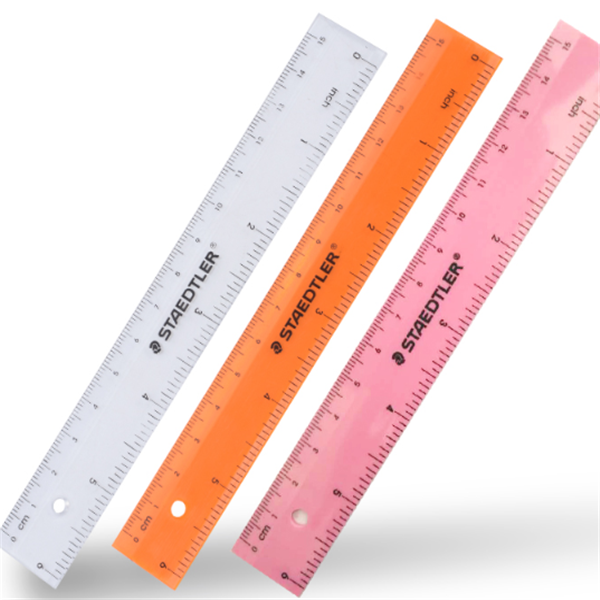 Colorful Transparent Ruler for Students