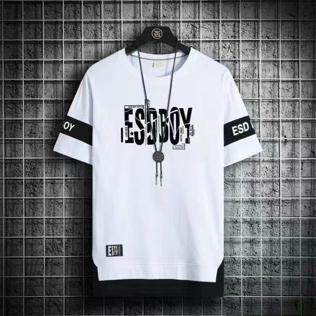 2024 Men's Korean Fashion Summer Short Sleeve T-Shirts