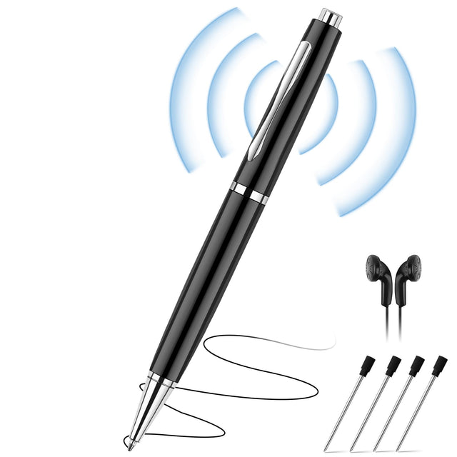 64GB Digital Voice Recorder with Playback: Voice Activated