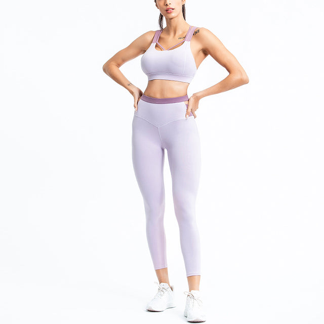 2020 Cross-Border Yoga Suit Set - Quick-Dry Activewear