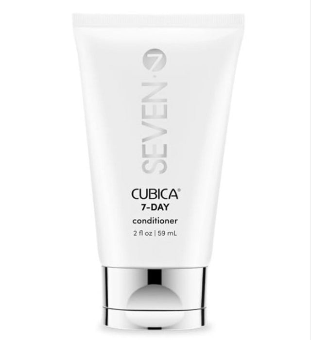 SEVEN Haircare Cubica 7-DAY Conditioner for Women + Men Detangle and Moisturize Hair Sulfate + Paraben Free Cruelty Free with Honey Shea Butter & Pro Vitamin B5 Made in USA 2 oz