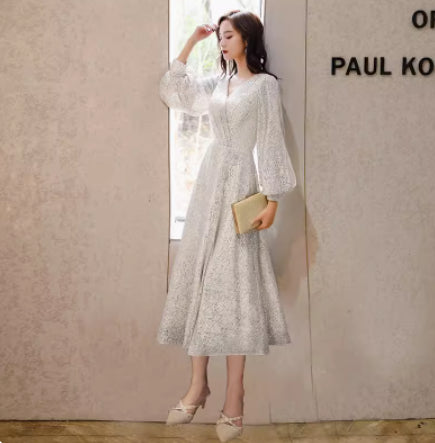 Elegant Evening Dress for Ladies' Party Wear
