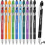 Funny Pen Set - 10 Metal Click Ballpoint Pens