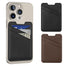 Miroddi Phone Card Holder 2PACK Leather Phone Wallet Card Holder