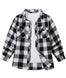 Boys Plaid Flannel Shirts Long Sleeve Casual Button Down Shirts