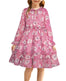 GRACE KARIN Kids Girls Dresses Size 12-14 Fall Long Sleeve Dress Party