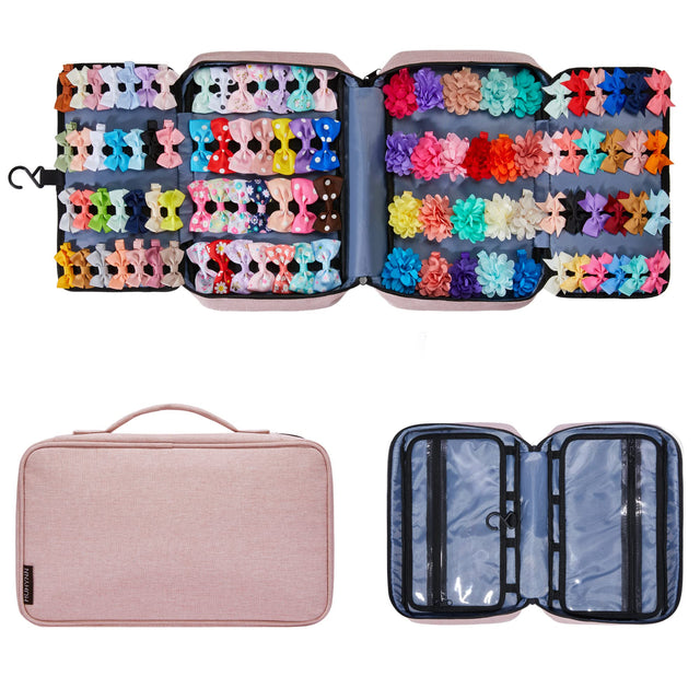 HUHYNN Hair Accessories Organizer for Girls Hair Accessories Storag