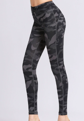 Camouflage High Waist Yoga Pants for Activewear