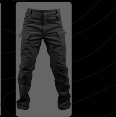 Men's IX7 Tactical Trousers - Multi-Pocket Training Pants