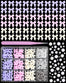 3D Bows Nail Charms Acrylic Color Bows Bowknots Nail Charms Purple