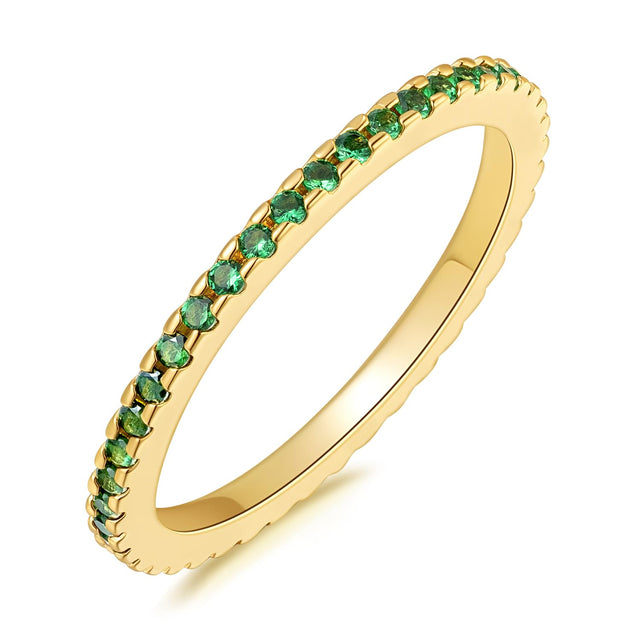 MIA MOUNE 14K Gold Rings for Women Gold Non Tarnish Rings Gold