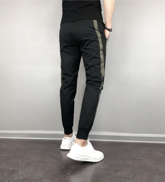 Men's Slim Fit Harem Pants - Casual Lightweight Trousers