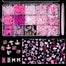 Candy Nail Charms 3D Valentine Nail Charms Acrylic Bears Assorted