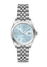 BESTKANG Womens Bracelet Watch Stainless Steel Quartz Watch Luminous Waterproof Watch Business Watches for Women (Blue)