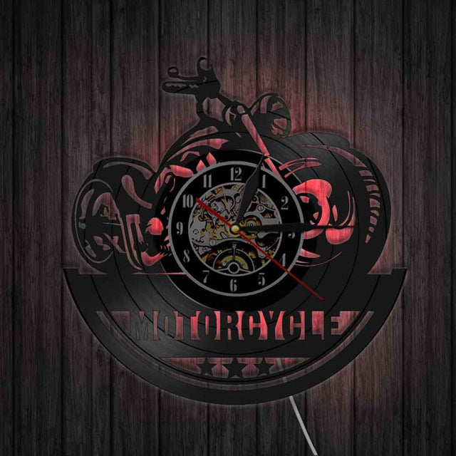 Vinyl Record Wall Clock - Retro Home Decor Timepiece