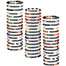 Jadive 48 Pcs Colorful Kids Friendship Bracelet Set Adjustable
