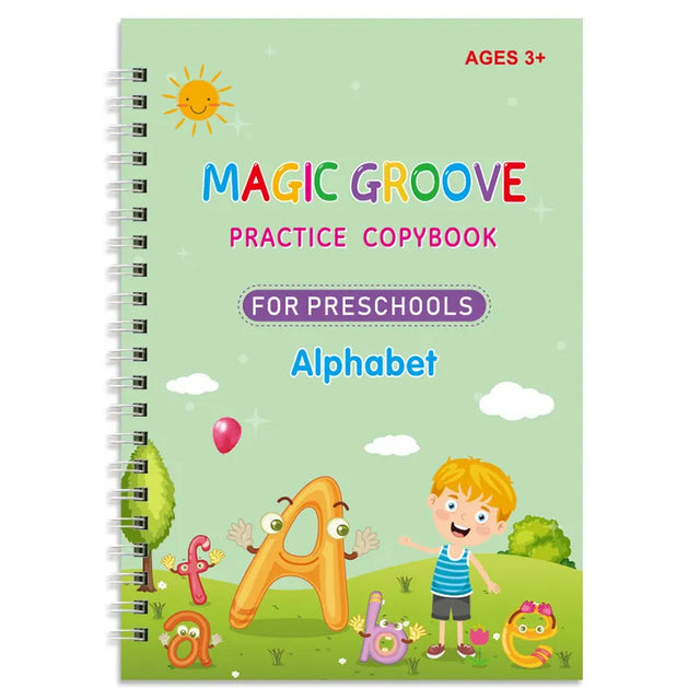 Groove Calligraphy Practice Copybook