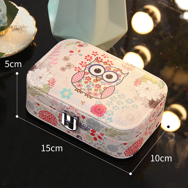 Princess Jewelry Box - Small Organizer for Earrings & Rings