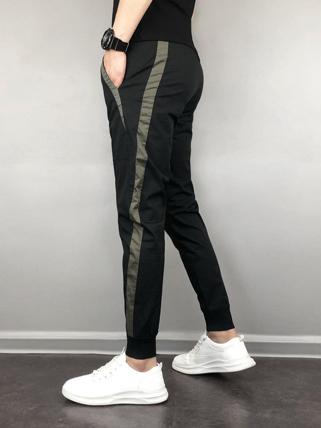 Men's Slim Fit Harem Pants - Casual Lightweight Trousers