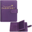Passport Holder Pu Leather Travel Passport Wallet RFID Waterproof