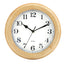 Wooden Analog Wall Clock 11 inches Round Wall Clocks Battery