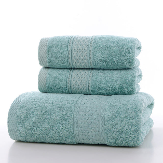 Milan Cotton Towel Set - Thick Bath Towel Combo