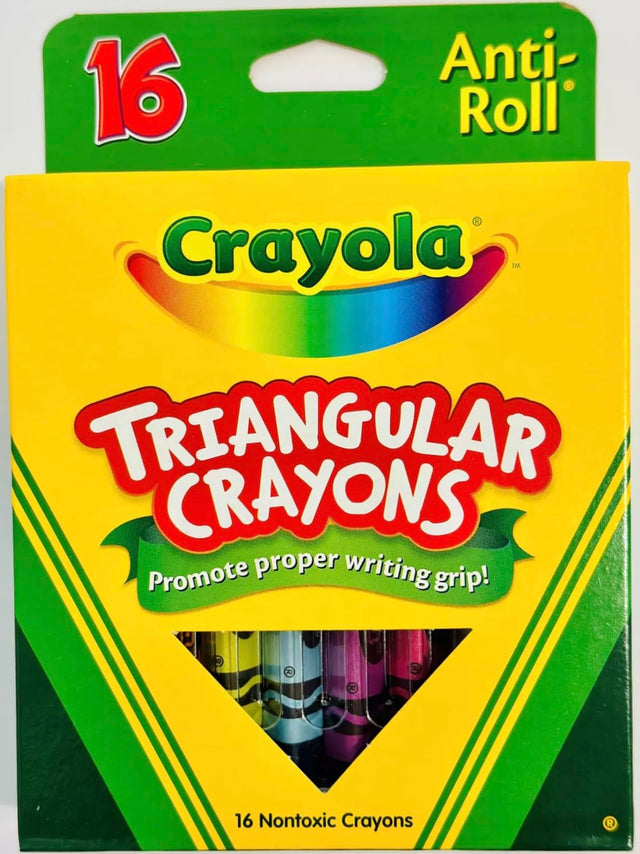 Crayola 16ct Triangular Crayons 4 Pack
