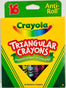 Crayola 16ct Triangular Crayons 4 Pack
