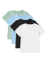 blibean 4 Pack Girls Shirts Kids Girl Cotton T Shirt Mutipack Short